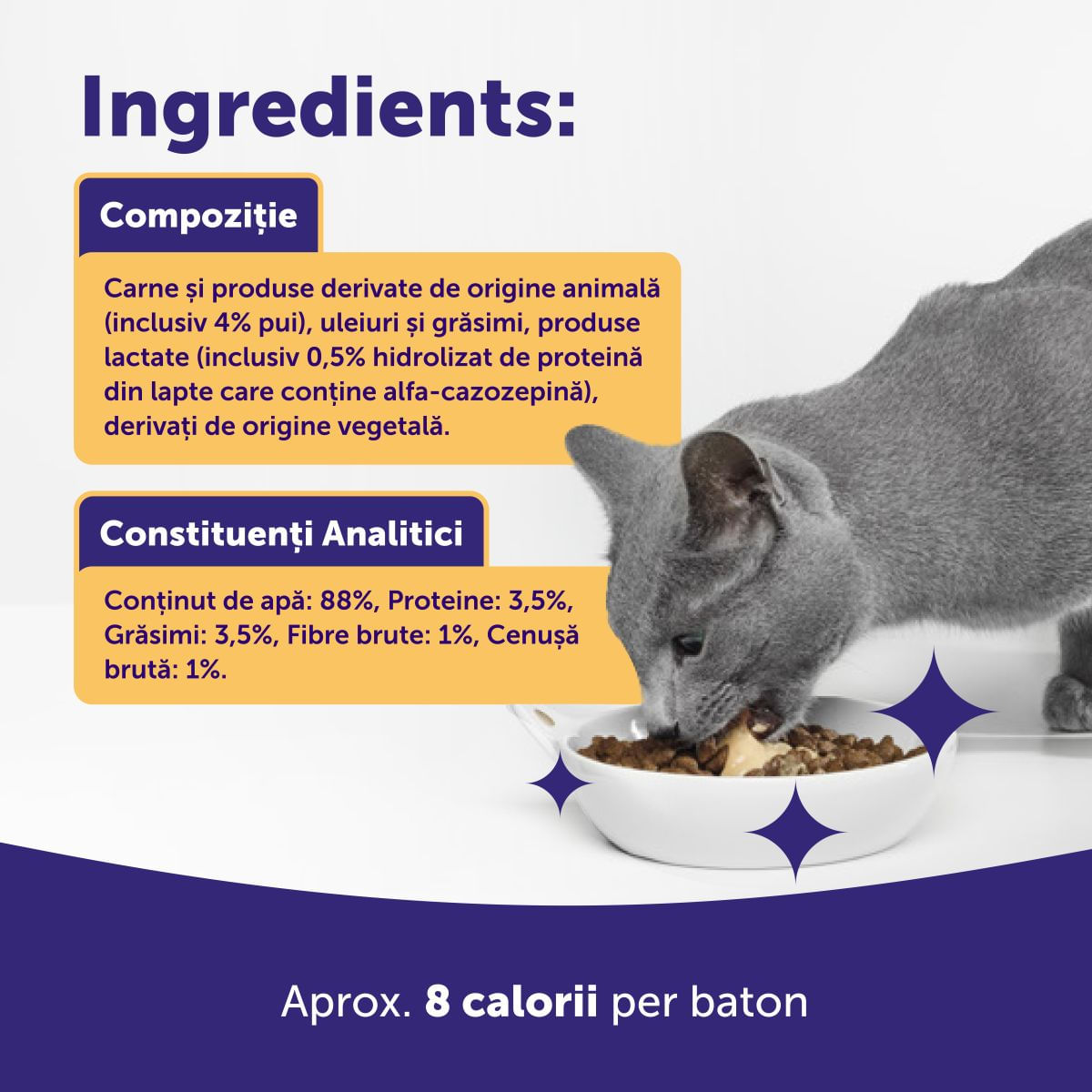 FELIWAY Happy Snack, Pui, plic recompense funcționale pisici, sistem nervos &amp; calmante, (topping), 15g x 6buc